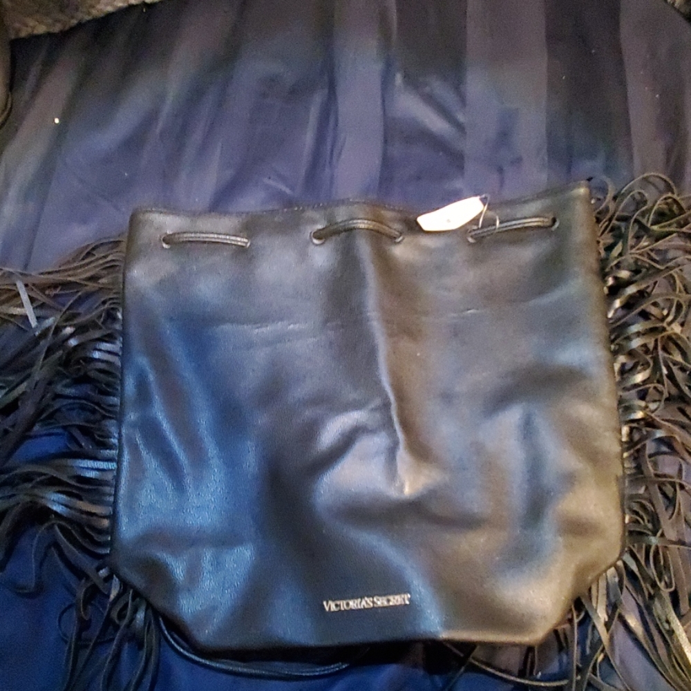 Victoria's secret black backpack